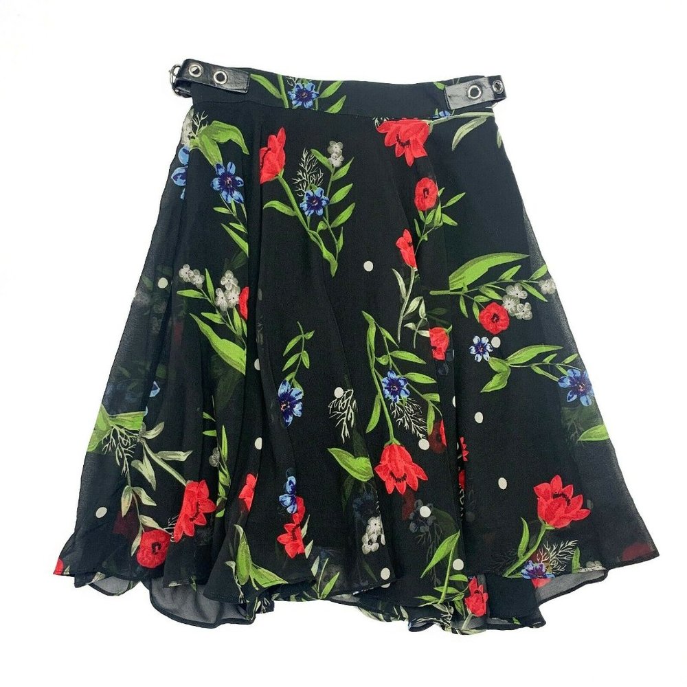 Guess Floral Women's Skirt Casual Light Weight S26